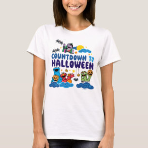 Sesamstraße Countdown bis Halloween T-Shirt