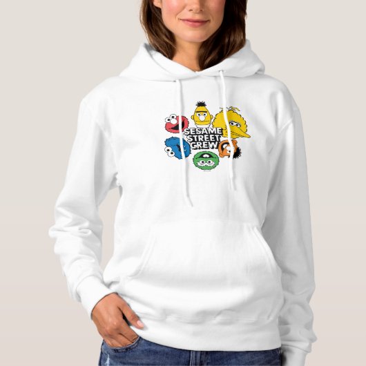 Sesamstraße-Crew Hoodie (Vorderseite)