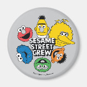 Sesamstraße-Crew Magnet (Vorne)