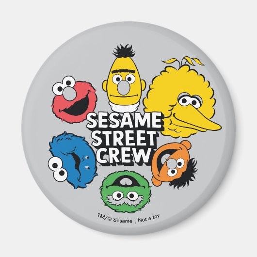 Sesamstraße-Crew Magnet (Vorne)