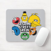Sesamstraße-Crew Mousepad (Mit Mouse)