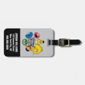 Sesamstraße-Crew | Name hinzufügen Gepäckanhänger (Vorderseite horizontal)