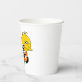 Sesamstraße-Crew Pappbecher (Rückseite)