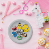 Sesamstraße-Crew Pappteller (Party)