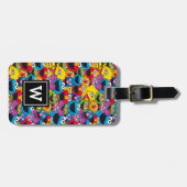 Sesamstraße Crew Pattern Gepäckanhänger (Vorderseite horizontal)