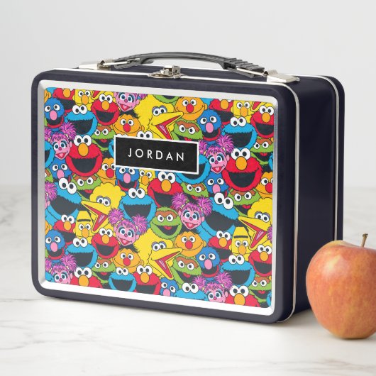 Sesamstraße Crew Pattern Metall Lunch Box (Beispiel)