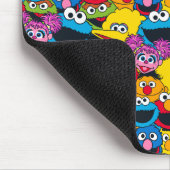 Sesamstraße Crew Pattern Mousepad (Ecke)