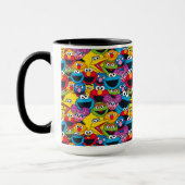 Sesamstraße Crew Pattern Tasse (Links)