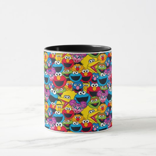 Sesamstraße Crew Pattern Tasse (Zentrum)