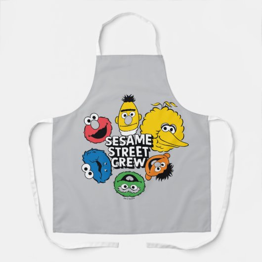Sesamstraße-Crew Schürze (Vorderseite)
