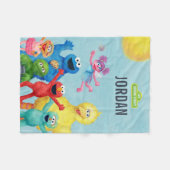 Sesamstraße - Darstellung Fleecedecke (Vorderseite (Horizontal))