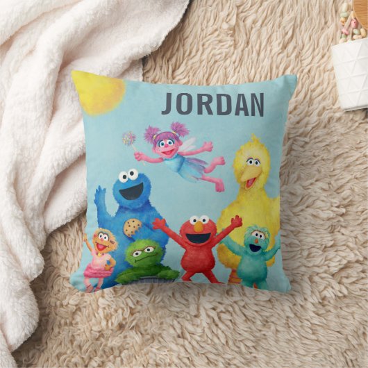 Sesamstraße - Darstellung Kissen (Decke)