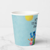 Sesamstraße - Darstellung Pappbecher (Vorderseite)