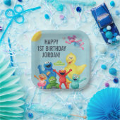 Sesamstraße - Darstellung Pappteller (Party)