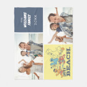 Sesamstraße | Das Leben ist ein Strand | Personali Fleecedecke (Vorderseite)