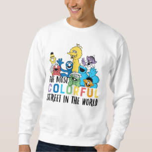 Sesamstraße Die bunteste Straße Sweatshirt