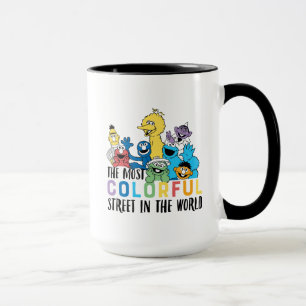 Sesamstraße Die bunteste Straße Tasse
