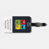 Sesamstraße | Die Coolen Kinder Gepäckanhänger (Rückseite horizontal)