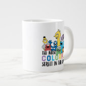 Sesamstraße | Die farbenfrohe Straße Jumbo-Tasse (Vorderseite Rechts)