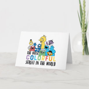 Sesamstraße   Die farbenfrohe Straße Karte