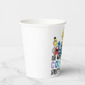 Sesamstraße | Die farbenfrohe Straße Pappbecher (Rechts)