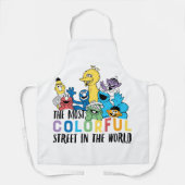 Sesamstraße | Die farbenfrohe Straße Schürze (Vorderseite)