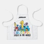 Sesamstraße | Die farbenfrohe Straße Schürze (Vorderseite)