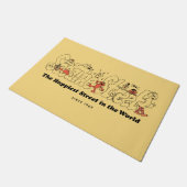 Sesamstraße | Die glücklichste Straße der Welt Fußmatte (Schrägansicht)