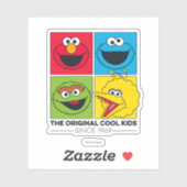 Sesamstraße | Die ursprünglichen Coolen Kinder Aufkleber (Blatt)