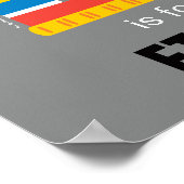 Sesamstraße | E für Ernie Poster (Ecke)