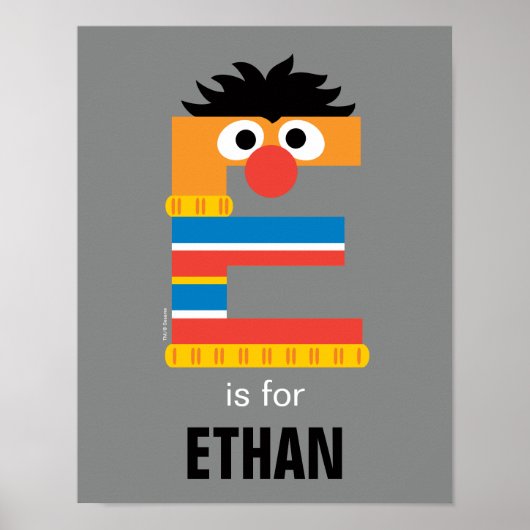 Sesamstraße | E für Ernie Poster (Vorne)