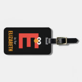 Sesamstraße | E ist für Elmo Gepäckanhänger (Vorderseite horizontal)