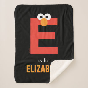 Sesamstraße   E ist für Elmo Sherpadecke