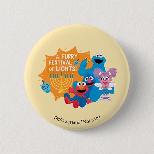 Sesamstraße | Ein Furry Festival der Lichter! Button (Vorderseite)