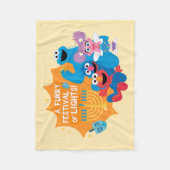 Sesamstraße | Ein Furry Festival der Lichter! Fleecedecke (Vorderseite)