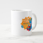Sesamstraße | Ein Furry Festival der Lichter! Jumbo-Tasse (Vorderseite Rechts)