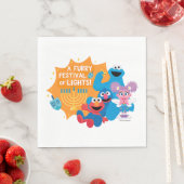 Sesamstraße | Ein Furry Festival der Lichter! Serviette (Beispiel)