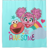 Sesamstraße | Elmo & Abby - Phantastisch sein Duschvorhang (Vorderseite)