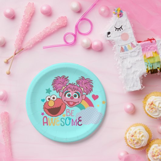 Sesamstraße | Elmo & Abby - Phantastisch sein Pappteller (Party)