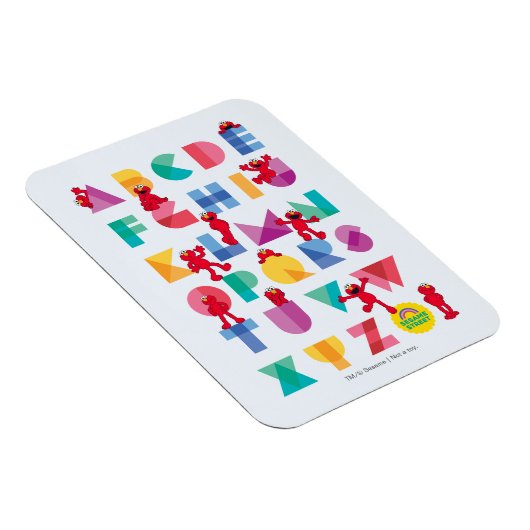 Sesamstraße | Elmo Alphabet Magnet (Rechte Seite)