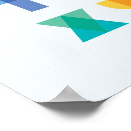 Sesamstraße | Elmo Alphabet Poster (Ecke)