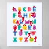 Sesamstraße | Elmo Alphabet Poster (Vorne)