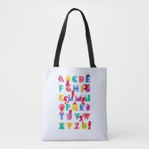 Sesamstraße Elmo Alphabet Tasche