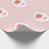 Sesamstraße | Elmo - Baby Birthday Geschenkpapier (Ecke)