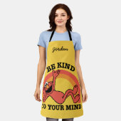 Sesamstraße | Elmo Be | Name hinzufügen Schürze (Getragen)