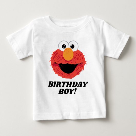 Sesamstraße | Elmo Birthday Boy Baby T-shirt (Vorderseite)
