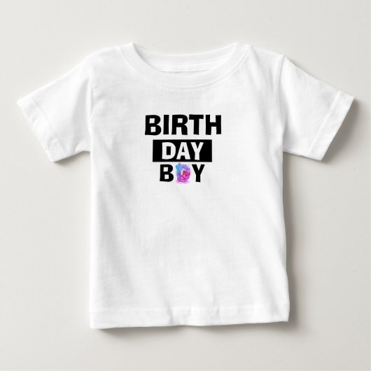 Sesamstraße | Elmo - Birthday Boy Baby T - Shirt (Vorderseite)