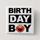 Sesamstraße | Elmo - Birthday Boy Button (Vorderseite)