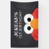 Sesamstraße | Elmo Birthday Chalkboard Banner (Vertikal)