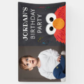 Sesamstraße | Elmo Birthday Chalkboard Banner (Vertikal)